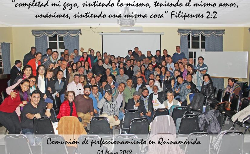 Aperfeiçoamento de irmãos e irmãs das lideranças das igrejas no Chile – Quinamavida – Talca – 01/05/18