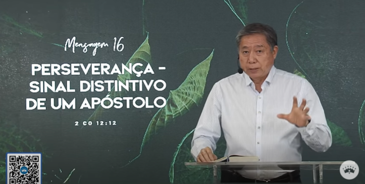 Perseverança – sinal distintivo de um apóstolo – Pedro Dong